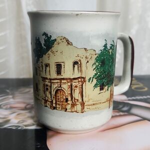Vintage Midcentury Texas Alamo Souvenir Coffee Mug